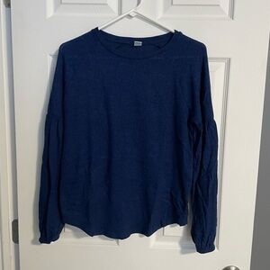 Old Navy Luxe Deep Blue Sweater